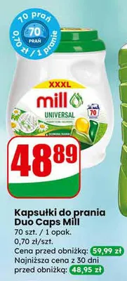 Kapsułki do prania promocja w Dino