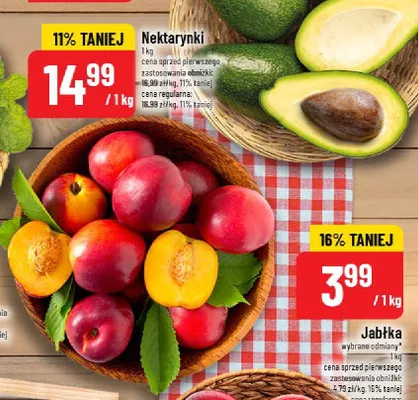 Nektarynki promocja w POLOmarket