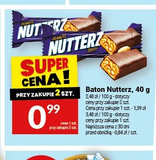 Baton Nutterz promocja w Twój Market