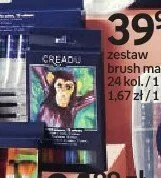 Zestaw brush markerów CREADU promocja w Empik