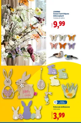 Zestaw 2 lub 6 klipsów dekoracyjnych promocja w Lidl