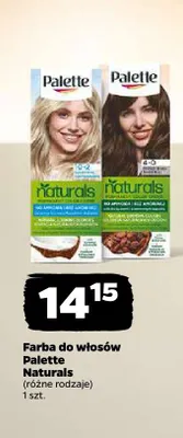 Farba do włosów Palette Naturals promocja w Netto