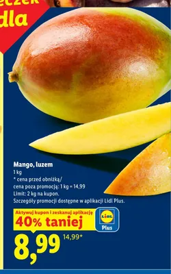 Mango luzem promocja w Lidl