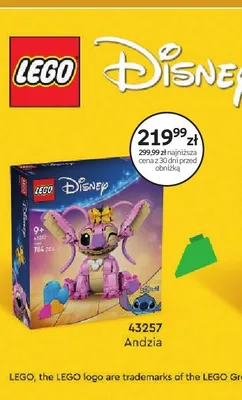 Klocki LEGO Disney 43257 Andzia promocja w Empik