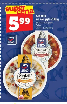 Śledzik na okrągło Seko po kaszubsku promocja w TOPAZ