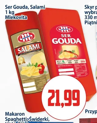 Ser Salami Mlekovita promocja w Kupiec