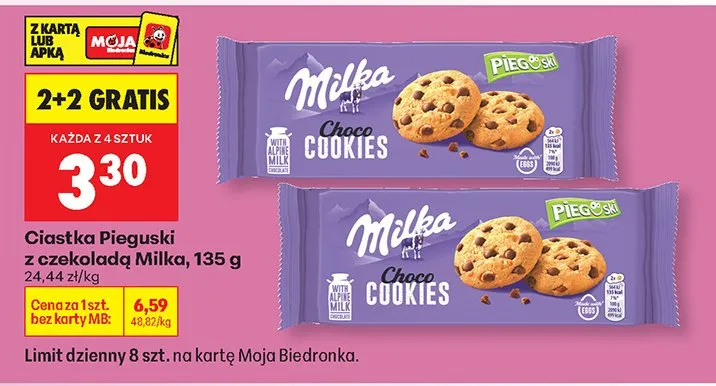 Ciastka promocja w Biedronka