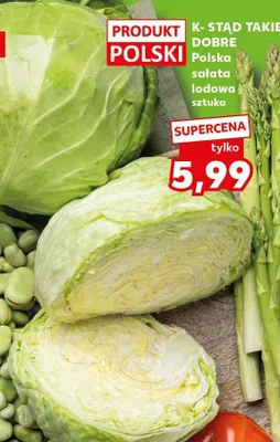 Sałata lodowa polska K-Stąd Takie Dobre promocja w Kaufland
