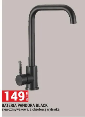 Bateria zlewozmywakowa, z obrotową wylewką promocja w Merkury Market