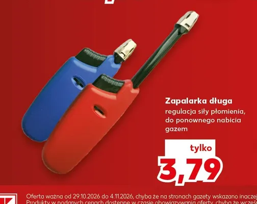 Zapalarka długa promocja w Kaufland