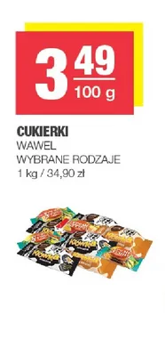 Cukierki Wawel promocja w SPAR