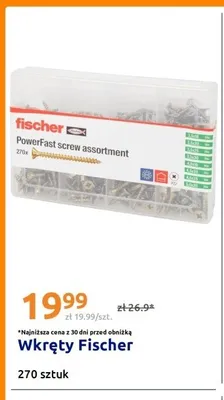 Wkręty Fischer promocja w Action