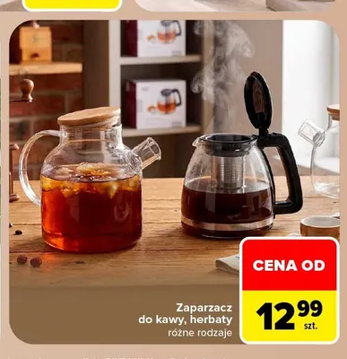 Zaparzacz do kawy, herbaty promocja w Carrefour