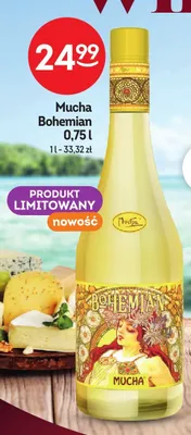 Wino musujące Mucha Bohemian promocja w Żabka