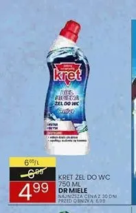 Żel do WC Kret promocja w Wafelek