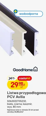 Listwa przypodłogowa PCV Avilia promocja w Castorama