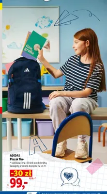 Plecak Tiro Adidas promocja w Lidl