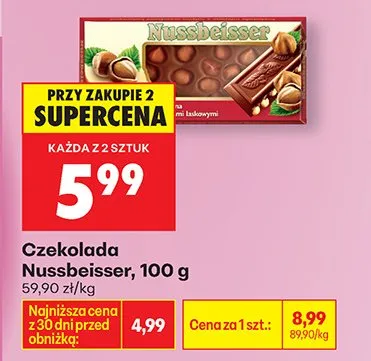 Czekolada promocja w Biedronka