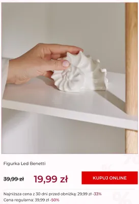 Figurka LED Benetti Home&you promocja w home&you