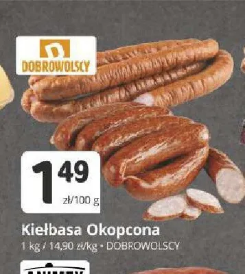 Kiełbasa Okopcona Dobrowolscy promocja w Marketvita