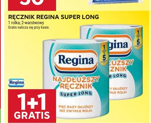 Ręcznik Super Long Regina promocja w Stokrotka
