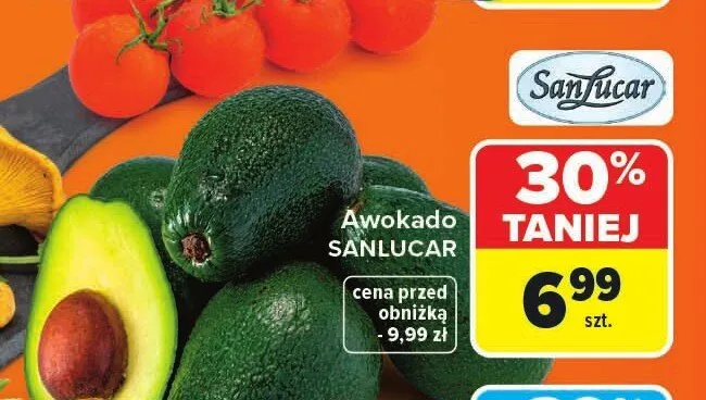 Awokado SanLucar promocja w Carrefour