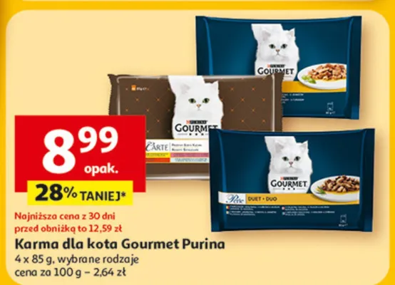 Karma dla kota promocja w Auchan