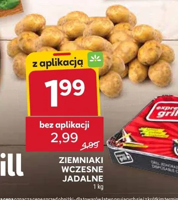 Ziemniaki wczesne jadalne promocja w Stokrotka