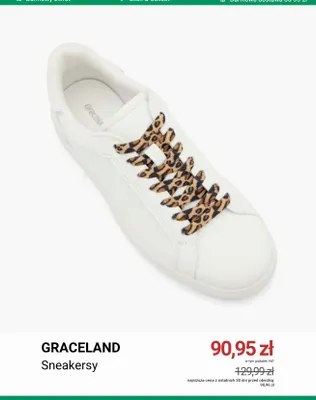Sneakersy Graceland promocja w Deichmann