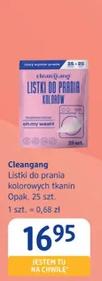 Listki do prania kolorowych tkanin promocja w Drogerie DM