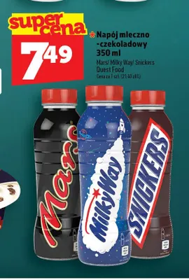 Napój mleczno-czekoladowy Snickers promocja w TOPAZ