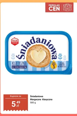 Margaryna klasyczna promocja w Dino