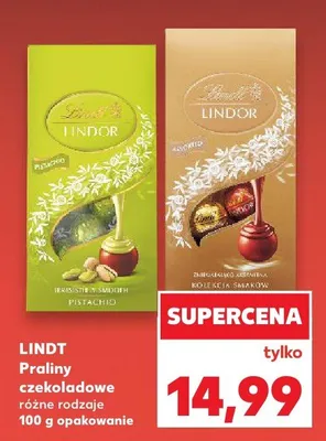 Praliny czekoladowe różne rodzaje promocja w Kaufland