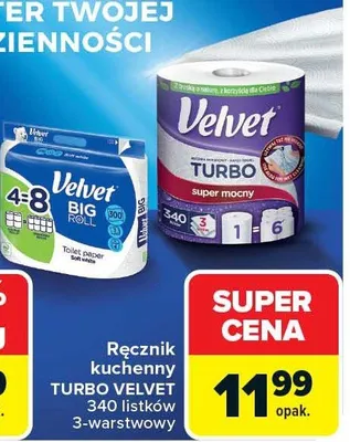 Papier toaletowy Big Roll promocja w Carrefour