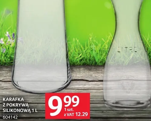 Karafka z pokrywą silikonową 1 l promocja w Selgros