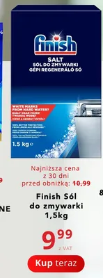 Sól do zmywarki Finish promocja w Poczta Polska