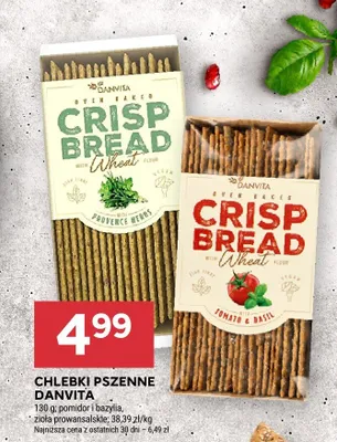 Chlebki pszenne crisp bread wheat promocja w Stokrotka