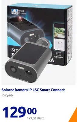 Solarna kamera IP LSC Smart Connect promocja w Action