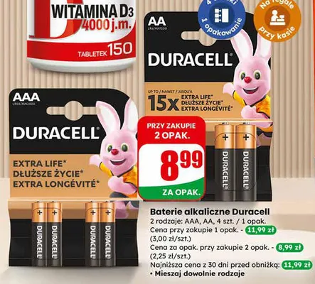 Witamina C, witamina D3 promocja w Dino