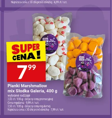 Pianki Marshmallow mix Słodka Galeria promocja w Twój Market
