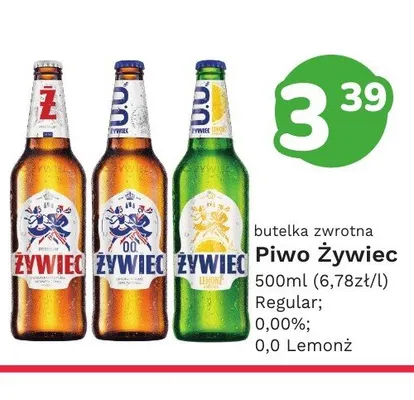 Piwo bezalkoholowe Żywiec Lemonż promocja w Limonka