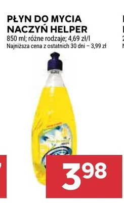 Płyn do mycia naczyń Helper promocja w Stokrotka