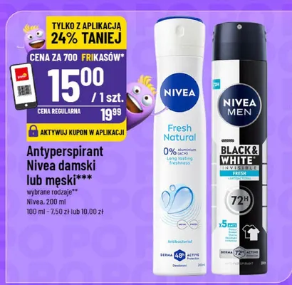 Antyperspirant damski lub męski promocja w POLOmarket