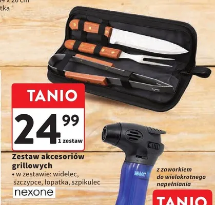 Zestaw akcesoriów grillowych promocja w Intermarche