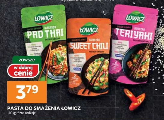 Pasta do smażenia różne rodzaje promocja w Stokrotka