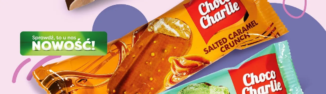 Lody Choco Charlie Salted Caramel Crunch promocja w POLOmarket