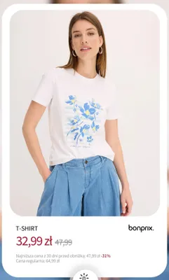 T-shirt Bonprix promocja w bonprix