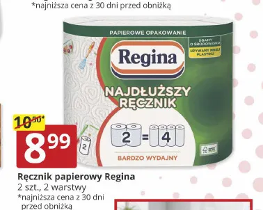 Ręcznik papierowy Regina 2-pak promocja w Prymus AGD