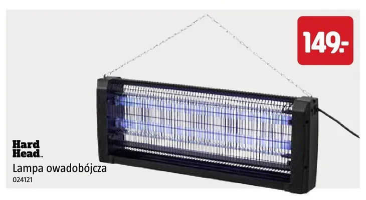 Lampa owadobójcza Hard Head promocja w Jula