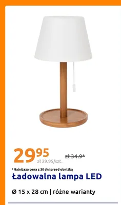 Ładowalna lampa LED promocja w Action